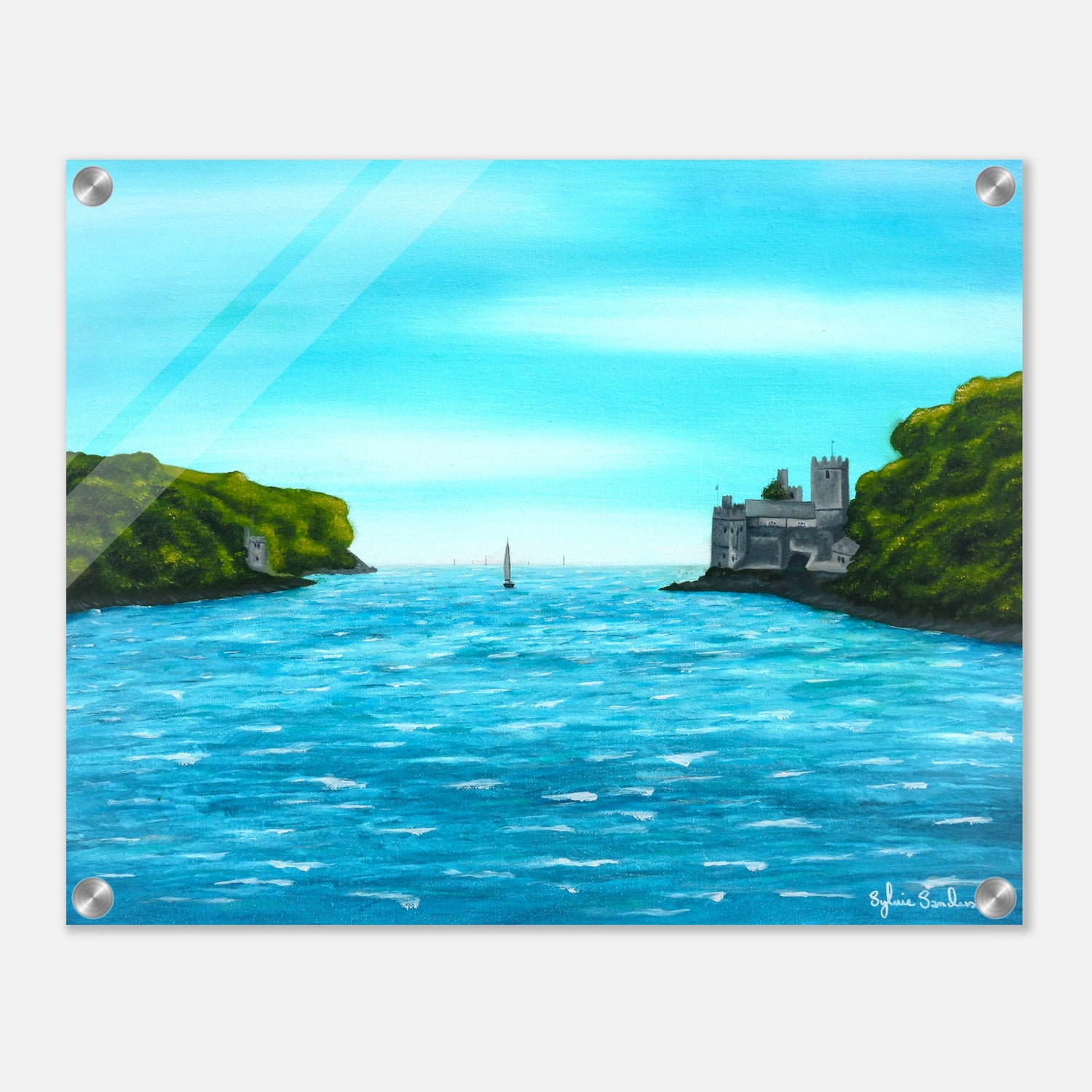 Out to Sea - River Dart - Acrylic Print